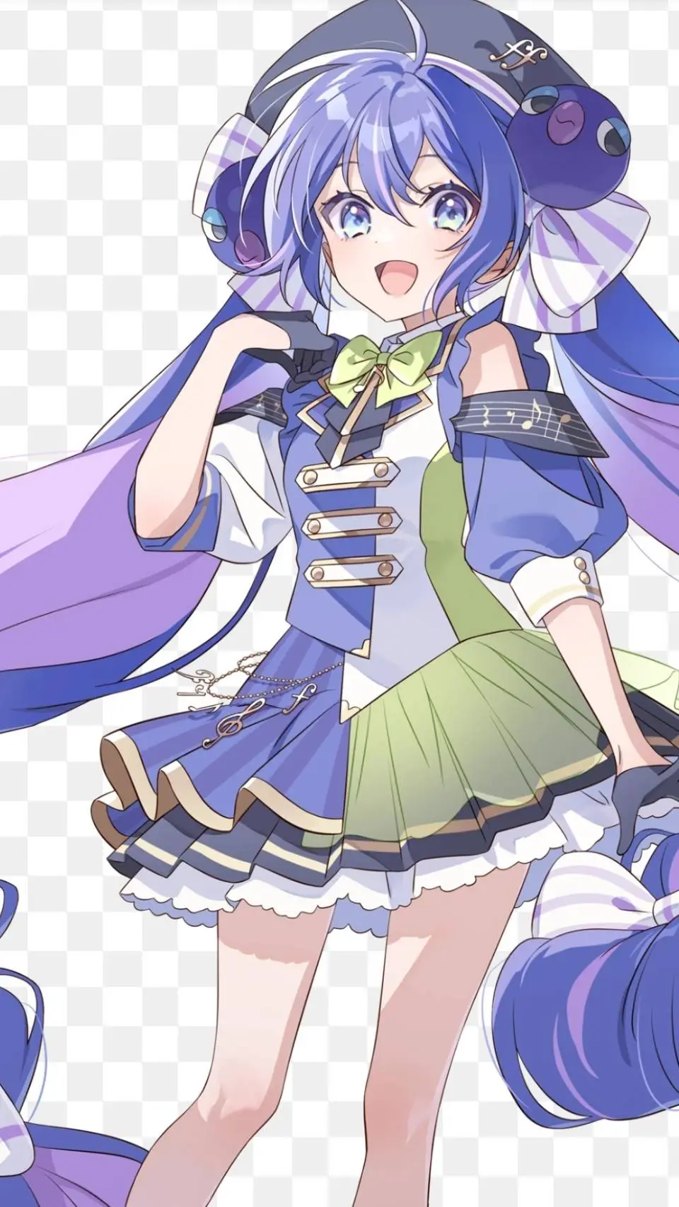 ai character: otomachi una  background
