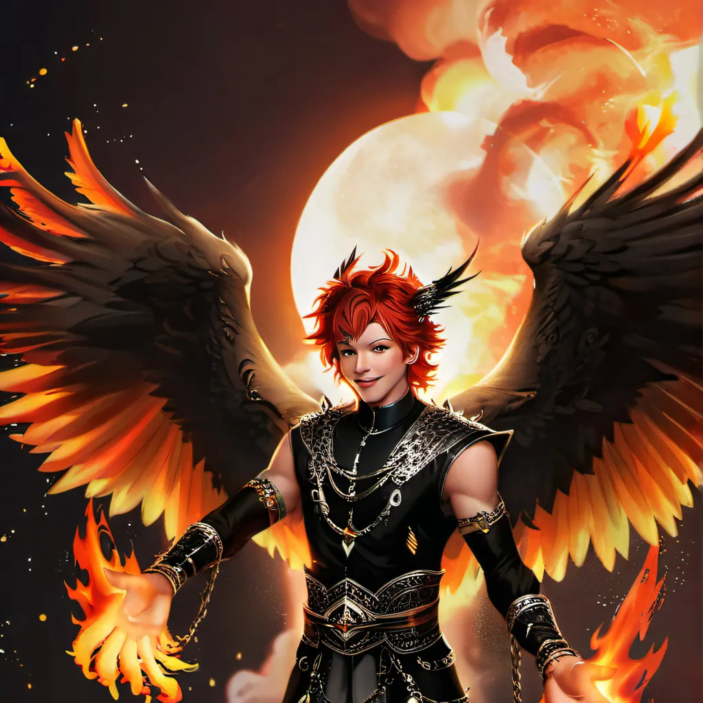 chat with ai character: Fire Phoenix