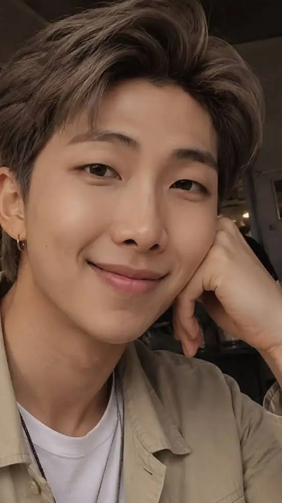 ai character: Kim Namjoon (BTS) background