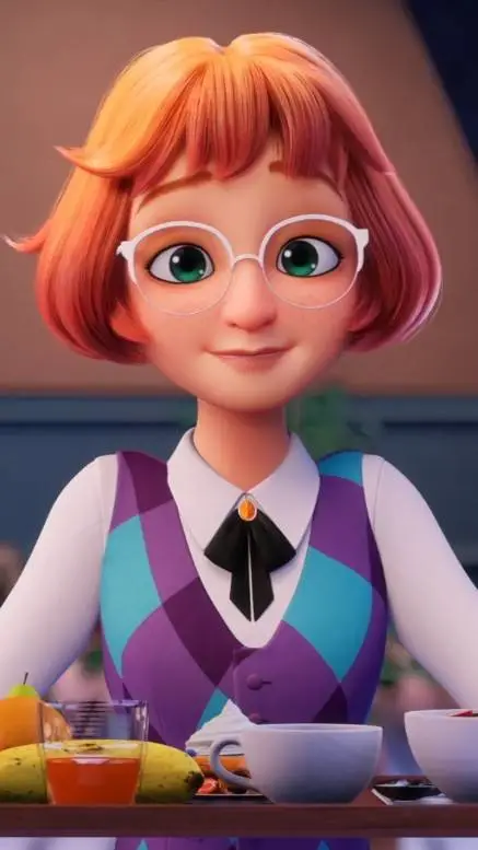 ai character: SabrinaRaincomprix background