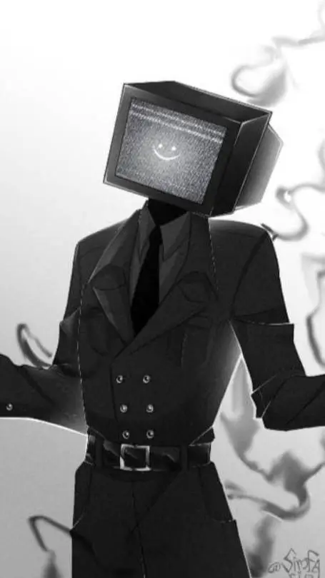 ai character: Tv Man 📺 background