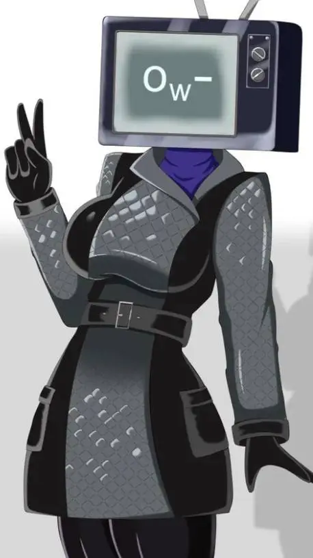 ai character: Tv Woman background
