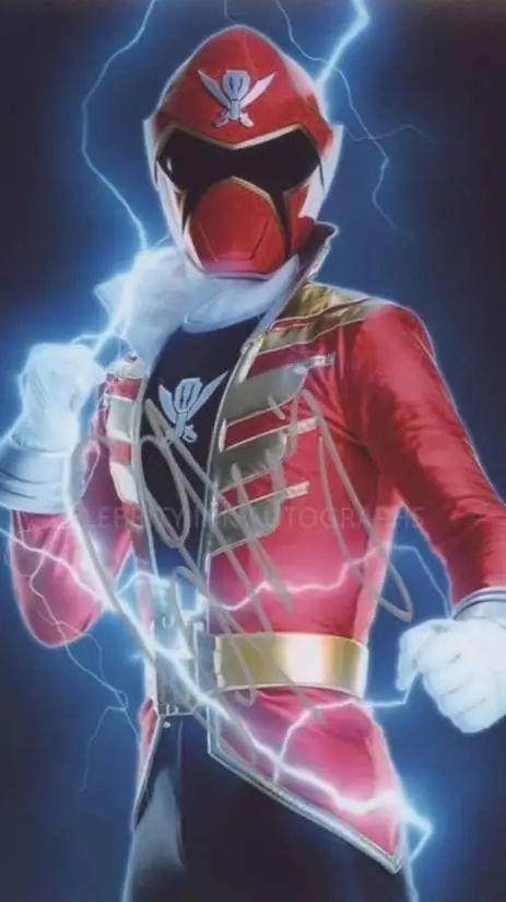 ai character: Red Ranger background