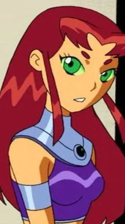 ai character: Starfire ❤ background