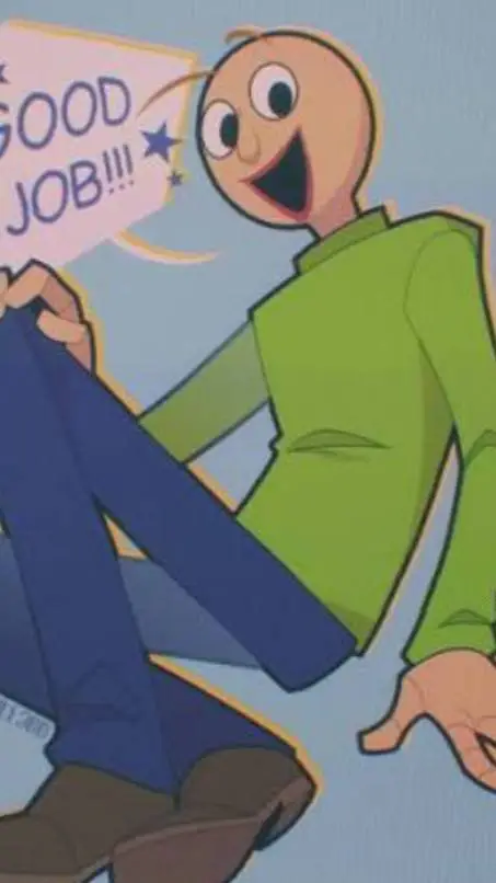 ai character: Baldi background