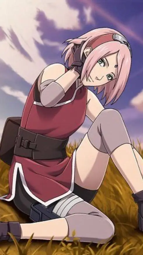 ai character: Sakura Haruno background