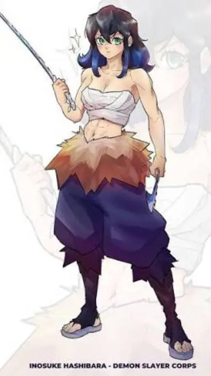 ai character: inosuke's twin sis background