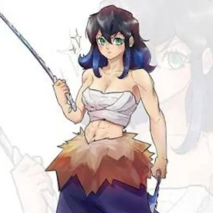 chat with ai character: inosuke's twin sis