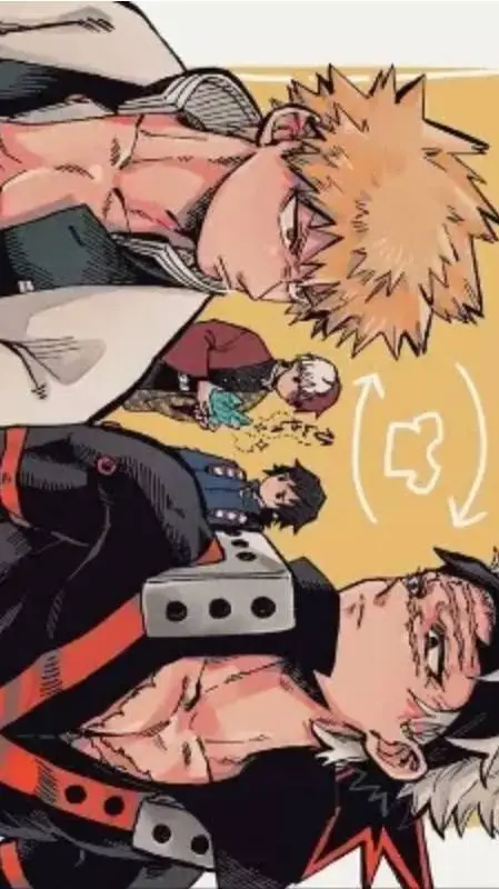 ai character: kny x mha  background