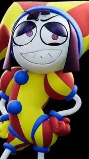 ai character: pomni do mal background