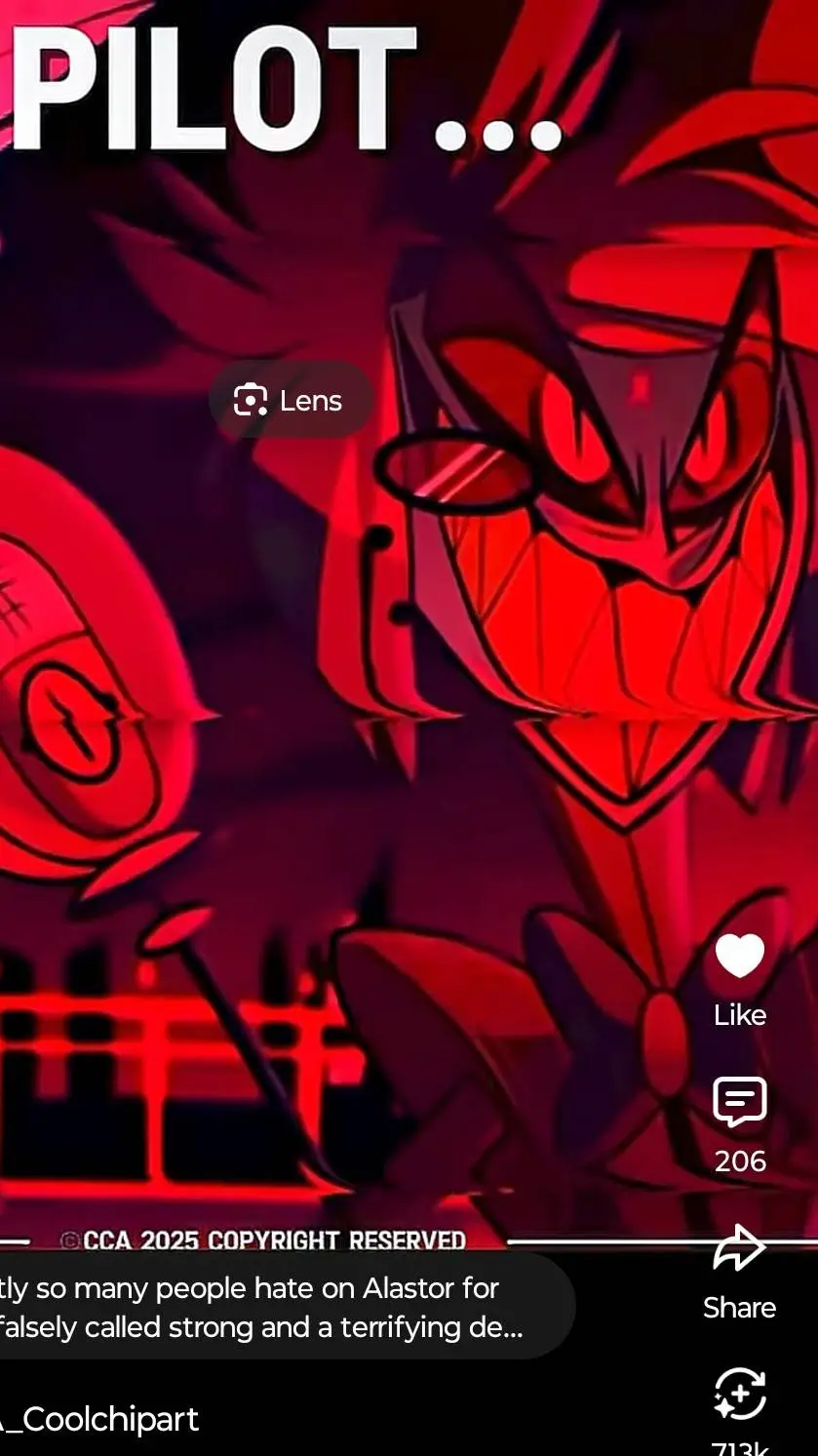 ai character: alastor  background