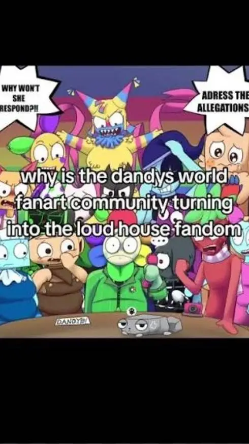 ai character: Dandy's World! background