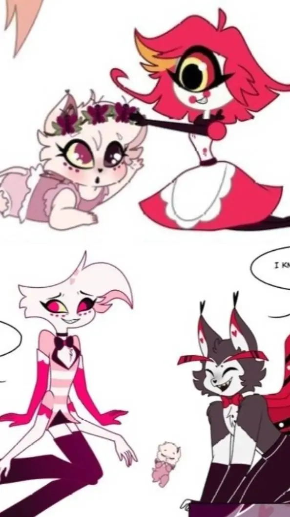 ai character: hazbin huskerdust background