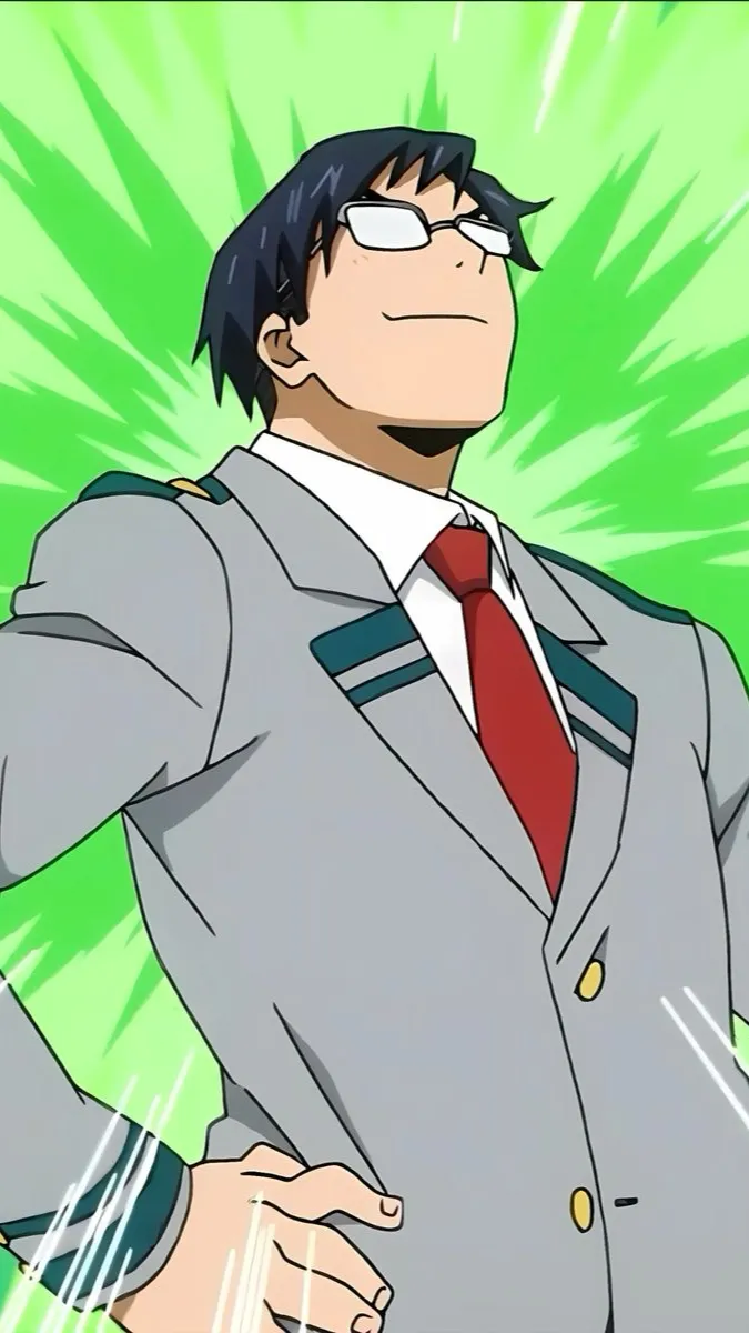 ai character: Tenya iida+shoto background