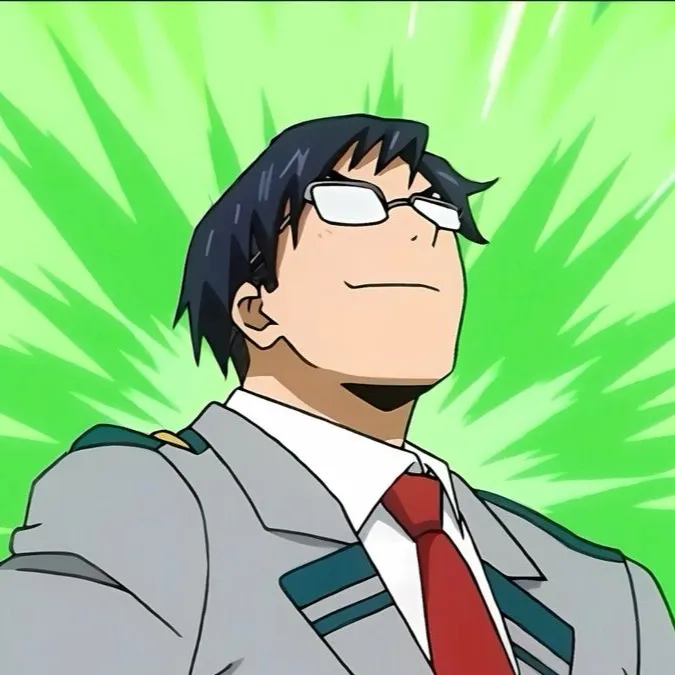 chat with ai character: Tenya iida+shoto