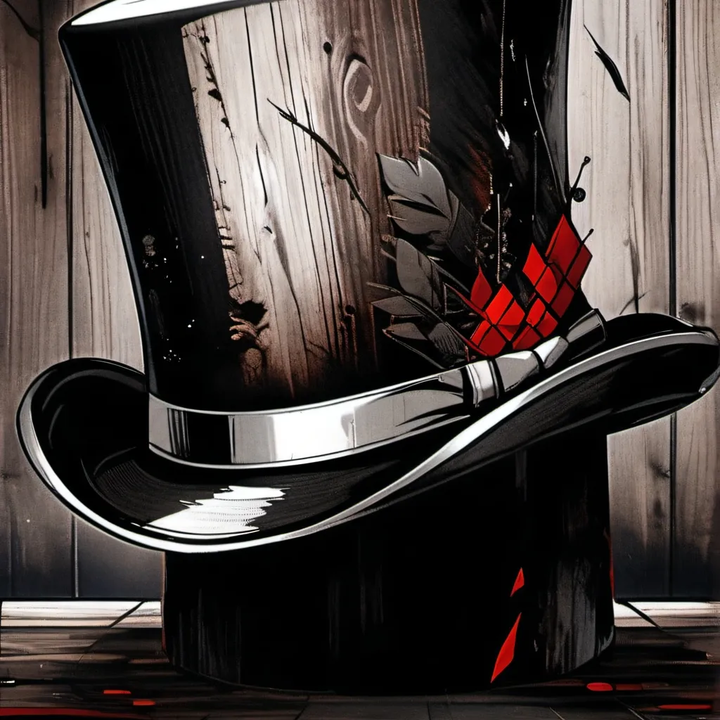 chat with ai character: Bloody top hat