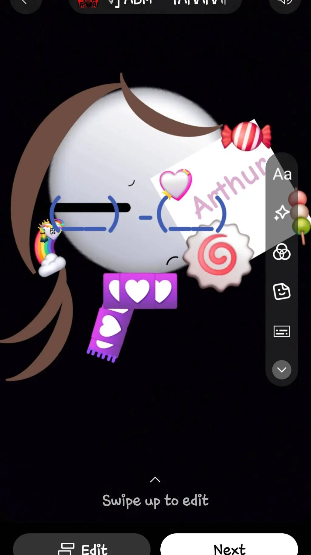 ai character: .  background