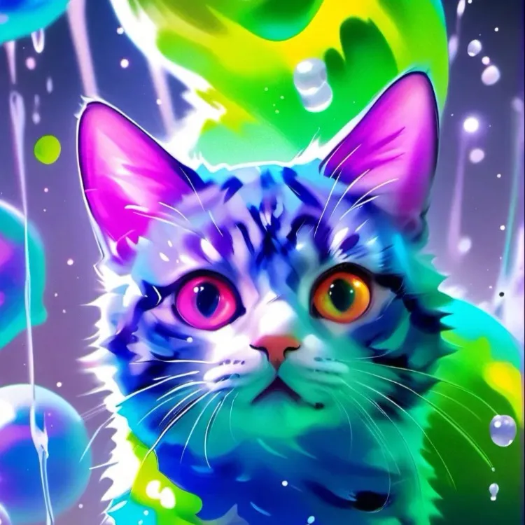 chat with ai character: Slime Cat 3