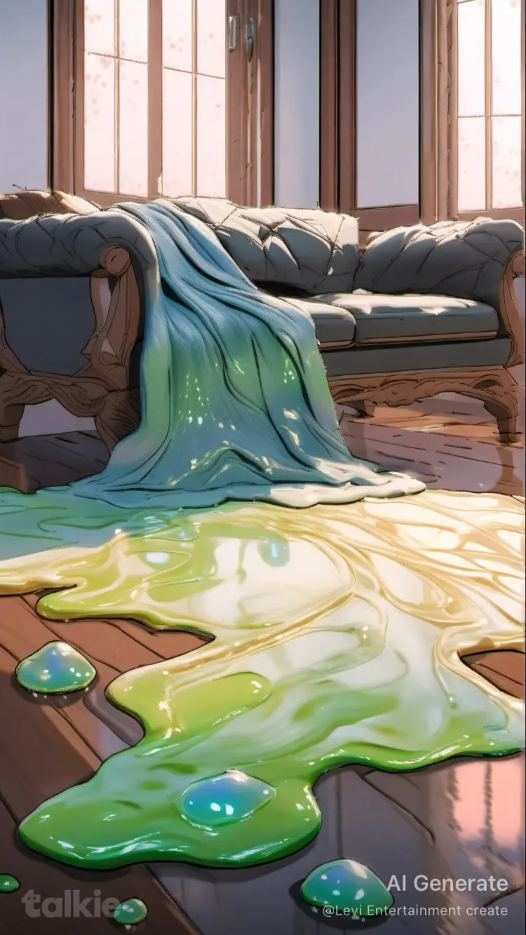 ai character: Slime Blanket background