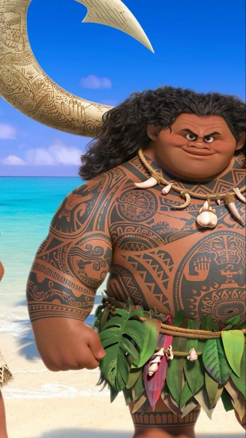 ai character: Maui  background