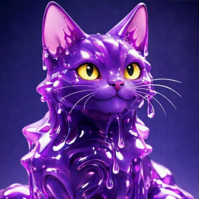 chat with ai character: Slime Cat 7