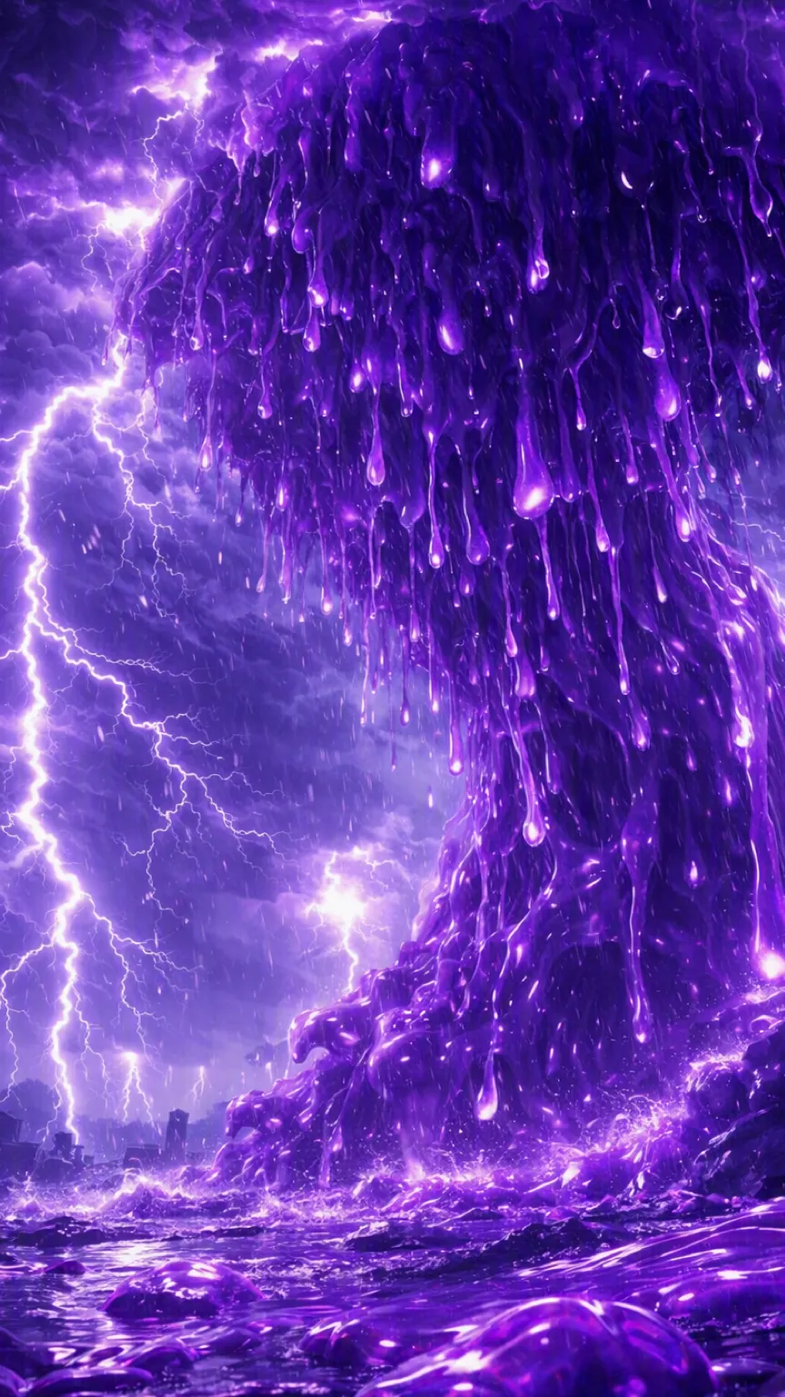 ai character: StrongSlime Storm  background