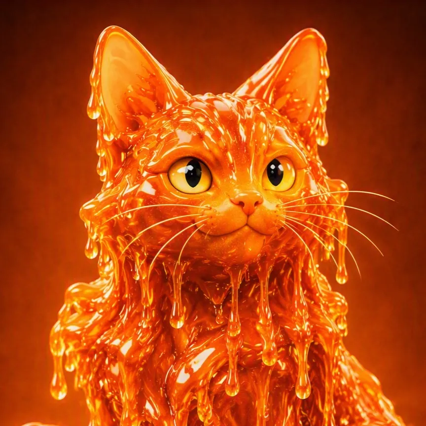 chat with ai character: Slime Cat 8