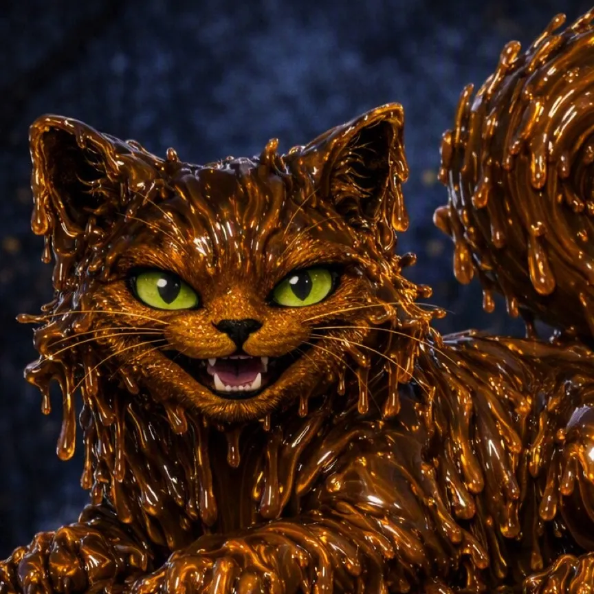 chat with ai character: Slime Cat 11