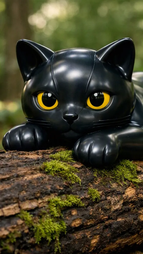 ai character: Rubber Kitty background