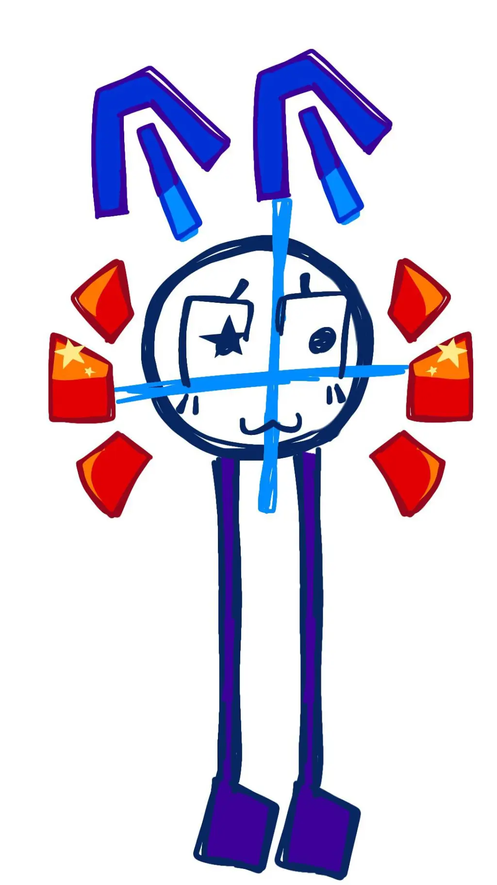 ai character: animatic background
