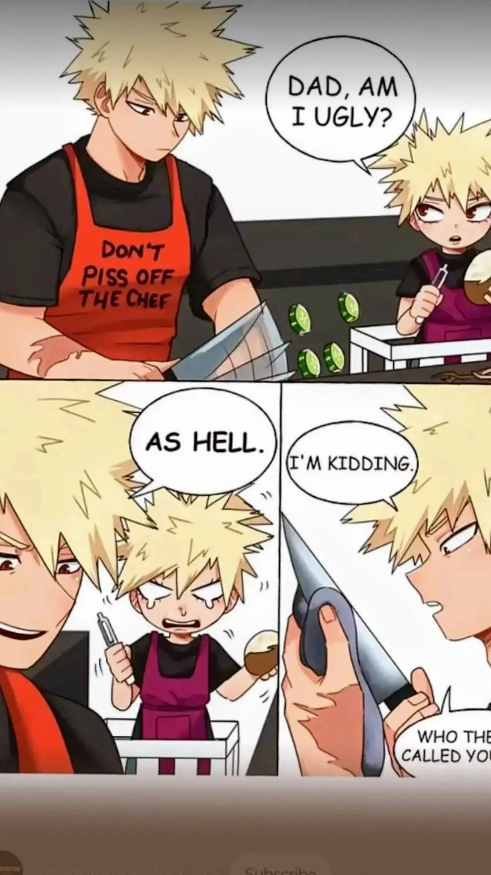 Talkie AI - Chat with Bakugo's kid?