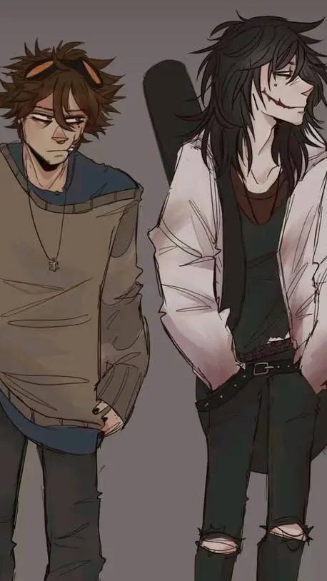 ai character: Jeff and toby background