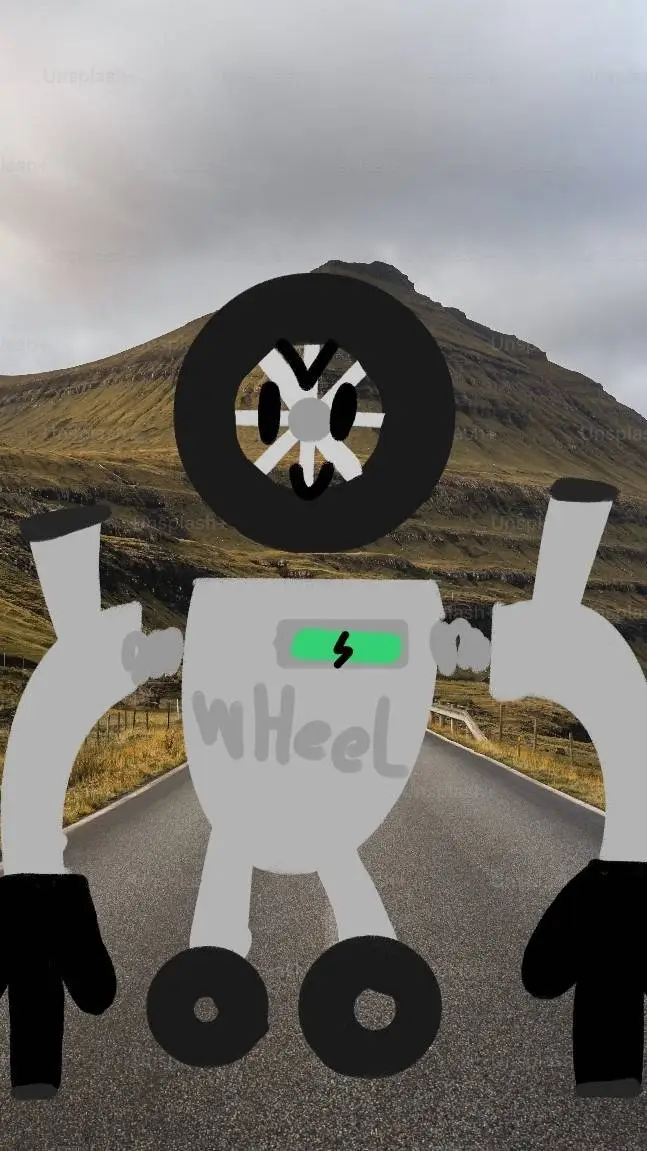 ai character: wheel master background