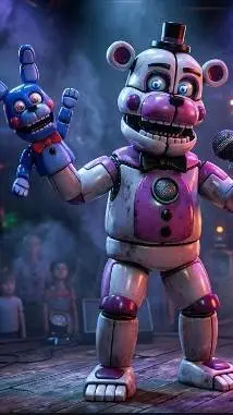 ai character: Funtime Freddy  background
