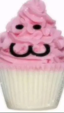 ai character: Cupcake background