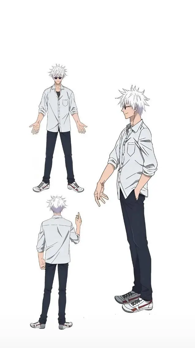 ai character: satoru gojo (teen) background