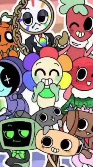 ai character: Dandy's world! background