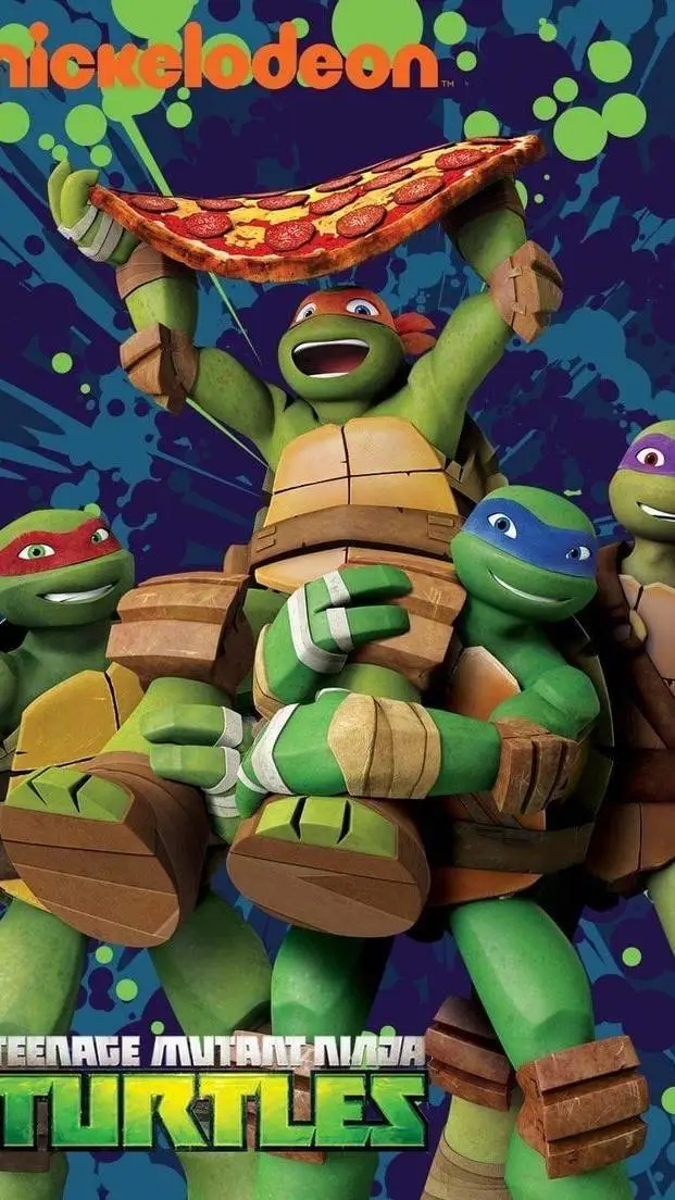 ai character: TMNT  background