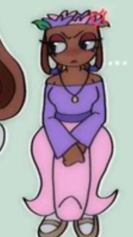 ai character: cocoa background