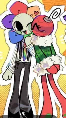 ai character: dandy×bobette background