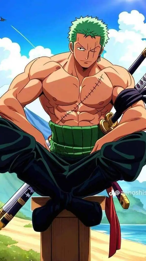 ai character: Roronoa Zoro background