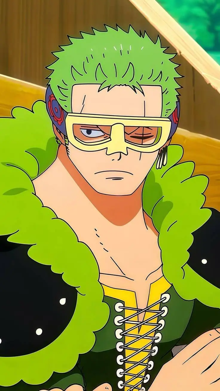 ai character: Zoro background
