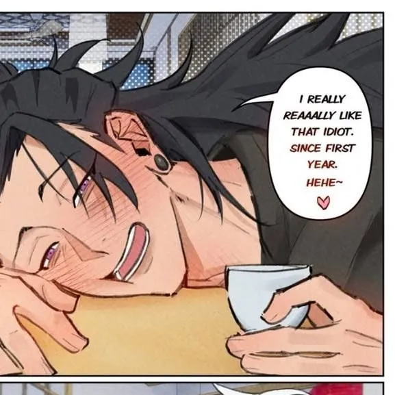 chat with ai character: gojo x geto drunk