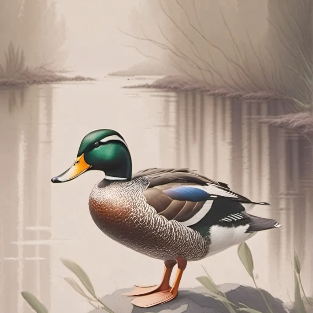 chat with ai character: duck