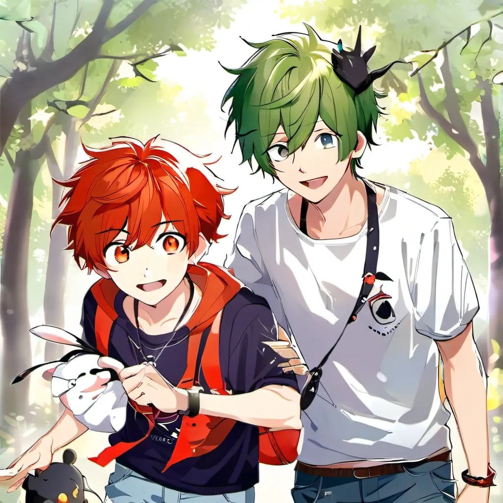 chat with ai character: shoto x deku 