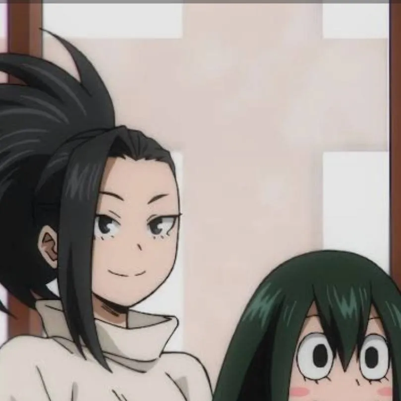 chat with ai character: Momo and tsuyu 