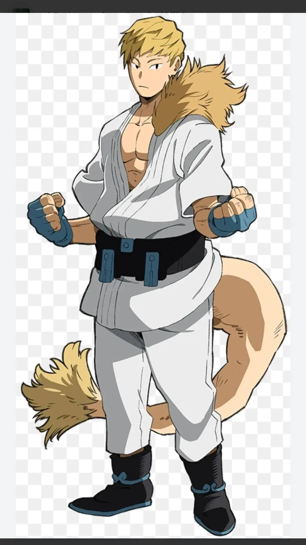 ai character: ojiro  background