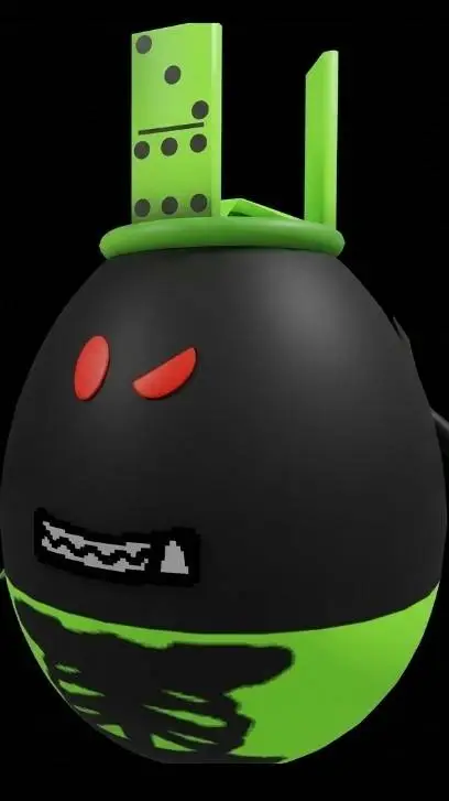 ai character: 1 Eggs background