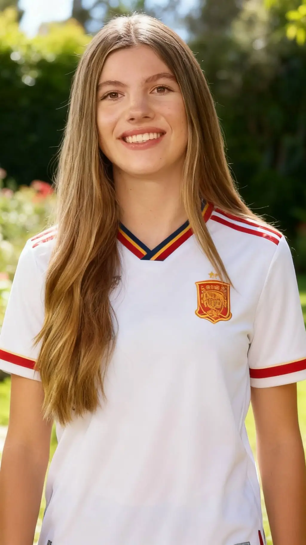 ai character: Sofía ⚽ background