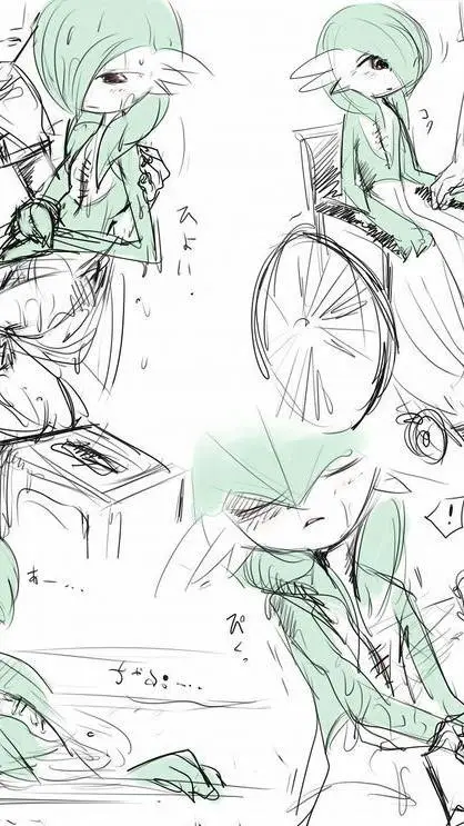 ai character: gardevoir 😭 background